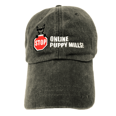 Stop Online Puppy Mills Baseball Cap Stop Online Puppy Mills Baseball Cap